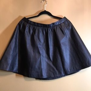 Divided Faux Leather mini skirt by H&M